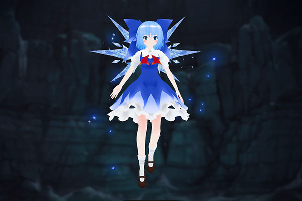 Crystal Maiden - Cirno From Touhou By Dota 2 Anime Mods